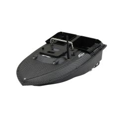   Etetőhajó GPS+4G oldalkidobós dupla etető rekeszes carbon