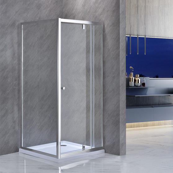Flexi 80x80 cm falsíkra szerelhető szögletes zuhanykabin zuhanytálca nélkül
