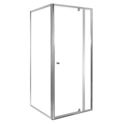   Flexi 90x90 cm sarokba szerelhető szögletes zuhanykabin zuhanytálca nélkül