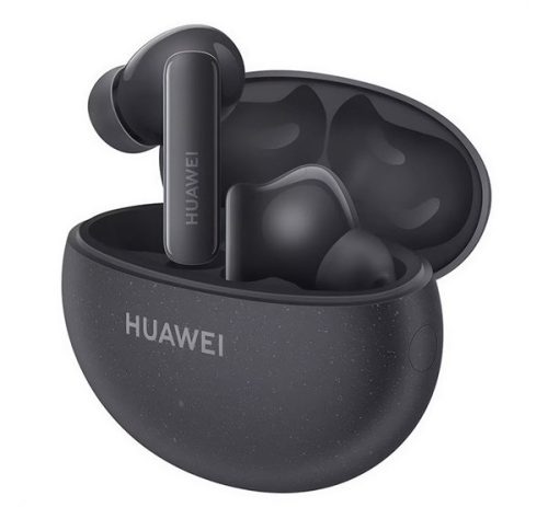 HUAWEI FREEBUDS 5i bluetooth fülhallgató SZTEREO v5.2, aktív zajszűrő, mikrofon, IP54, cseppálló töltőtok FEKETE