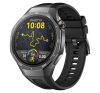 HUAWEI Watch GT 5 Pro okosóra 46mm, beépített GPS, aktivitásmérő, pulzusmérő, IPX7 vízálló, szilikon szíj FEKETE
