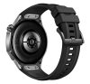 HUAWEI Watch GT 5 Pro okosóra 46mm, beépített GPS, aktivitásmérő, pulzusmérő, IPX7 vízálló, szilikon szíj FEKETE