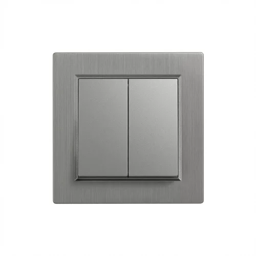Nova csillárkapcsoló 10A 250V 105 szürke kerettel