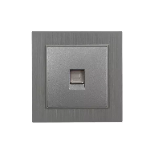 Nova UTP aljzat RJ-45 szürke kerettel