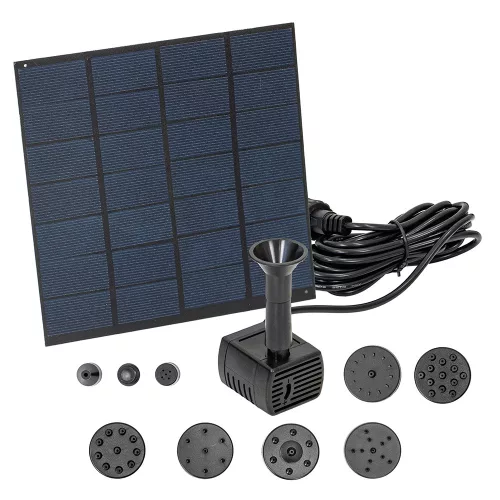 Napelemes szökőkút 15 cm