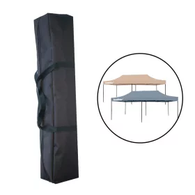 Kerti pavilon táska 3x6 m fekete