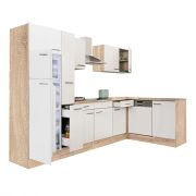   Yorki 310 sarok konyhabútor felülfagyasztós hűtős kivitelben