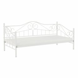 Egyszemélyes ágy 90x200 cm LT0284 fehér