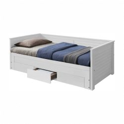 Egyszemélyes ágy 90x200 cm LT1128 fehér