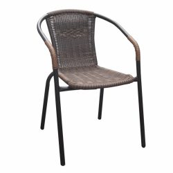 Fémvázas szék LT2497 barna-fekete