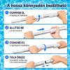 Teleszkópos rúd medence tisztító hálóhoz LMTH-01 2x180 cm, 0,8 mm, ezüst