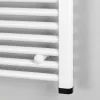 Egyenes törölközőszárító radiátor 1200x500 mm fehér