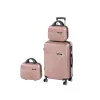 TraveLux Pro XIII gurulós bőrönd szett rosegold
