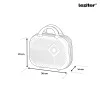 TraveLux Pro XIII gurulós bőrönd szett rosegold