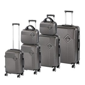 TraveLux Pro XXXXXIV gurulós bőrönd szett szürke