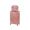 TraveLux Urban VIII gurulós bőrönd szett lazacrózsaszín