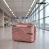 TraveLux Urban XIII gurulós bőrönd szett lazacrózsaszín