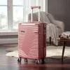 TraveLux Urban XIII gurulós bőrönd szett lazacrózsaszín