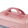 TraveLux Urban XVII gurulós bőrönd szett lazacrózsaszín