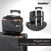 TraveLux Urban XXXXXII gurulós bőrönd szett fekete