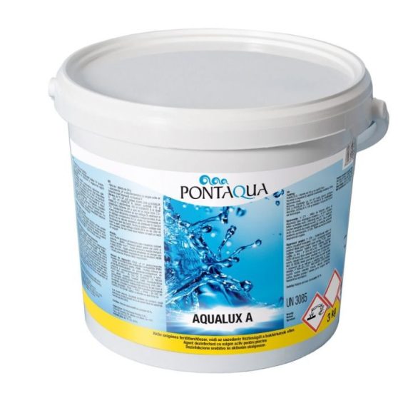 Vízfertőtlenítő, Pontaqua AQUALUX A oxigénes 20 gr-os tabletta 3 kg