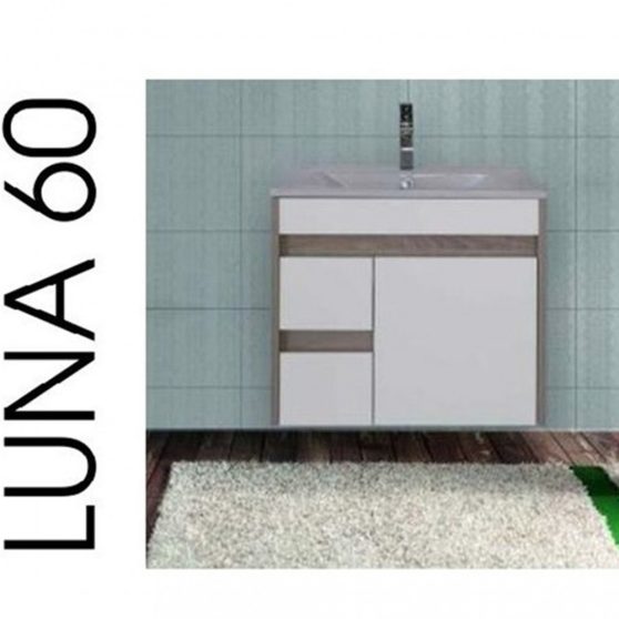 Luna 60 alsó alsó szekrény mosdóval