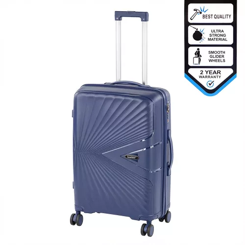TraveLux Endure közepes bőrönd keményfedeles 68x45x25 cm sötét kék