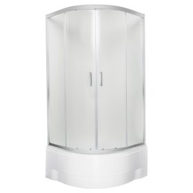 Malibu GL 80 íves mélytálcás zuhanykabin