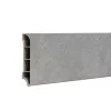 Vinyl SPC padlószegély Harbor beton szürke 2400x60x12 mm