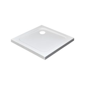 Modena Slim szögletes alacsony akril zuhanytálca, 80x80x5,5 cm-es méretben