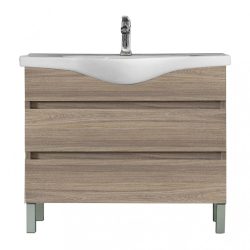   Seneca 105 cm-es bútorhoz alsószekrény, mosdóval, Rauna szil