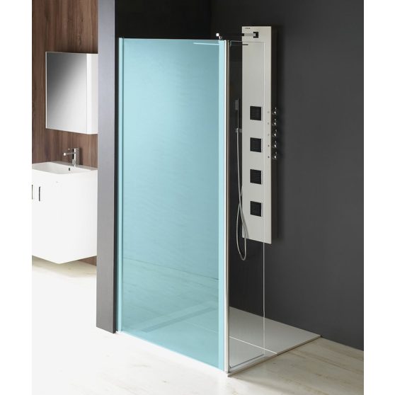 POLYSAN MODULAR nyíló zuhanyfal L típusú ajtós változat 2 2-es modul 400mm