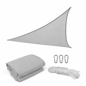 Rana napvitorla háromszög alakú 4x4x4 m szürke