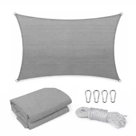Rana napvitorla négyszög alakú 4x5 m szürke