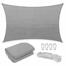 Rana napvitorla négyszög alakú 5x6 m szürke