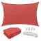 Rana napvitorla négyszög alakú 5x6 m piros