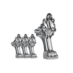 NOGIEMPCH Egyedülálló fürdőkádainkhoz lábak, króm színben