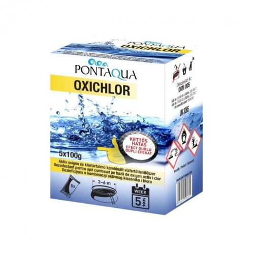 OXICHLOR 5x100 gr fertőtlenítő tasak