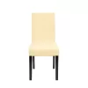 Kelly bőr étkezőszék bézs színben