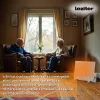 Brill 800W-os olajradiátor álló helyzetben, modern és energiatakarékos kivitelben