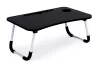 Laptop asztal 60x40 cm fekete