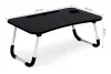 Laptop asztal 60x40 cm fekete