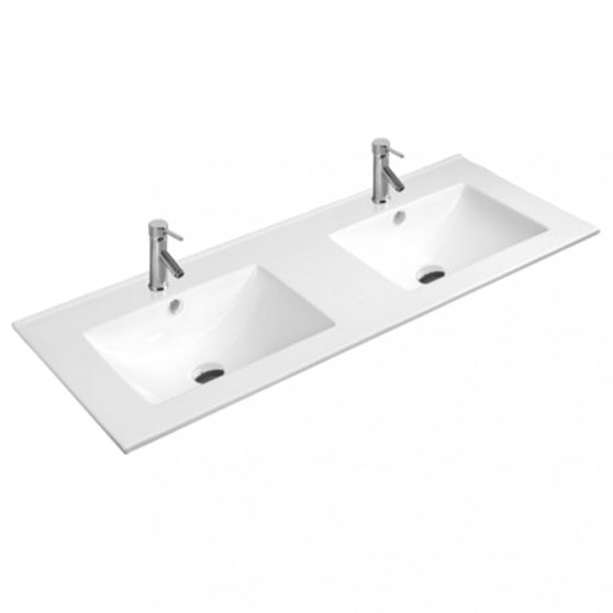 Porto 120 komplett fürdőszoba bútor tükörfényes fehér