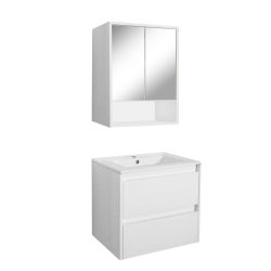 Porto 60 komplett fürdőszoba bútor fehér