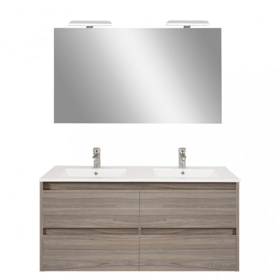 Porto Prime 120 komplett fürdőszoba bútor rauna szil