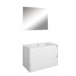 Porto Prime 80 komplett fürdőszoba bútor fehér