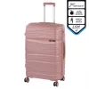 TraveLux Voyager nagy bőrönd keményfedeles 76x50x29 cm mályvarózsaszín