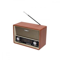 Retro asztali rádió és multimédia lejátszó