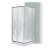 Spirit BAMBOO 90x90 szögletes zuhanykabin, erősített akril zuhanytálcával
