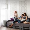 Norde 7 tagos olajradiátor 600W/900W/1500W teljesítményű, görgős lábakkal és vezérlőpanellel